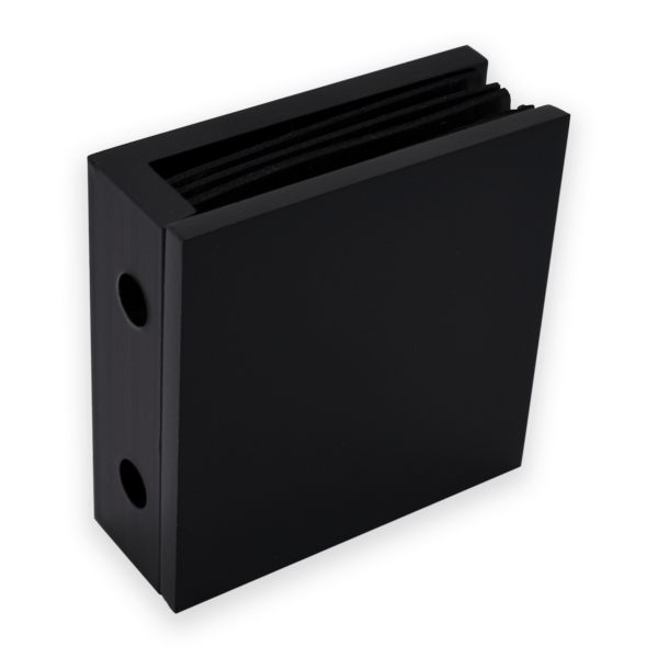 Black Matt Square Wall Mount