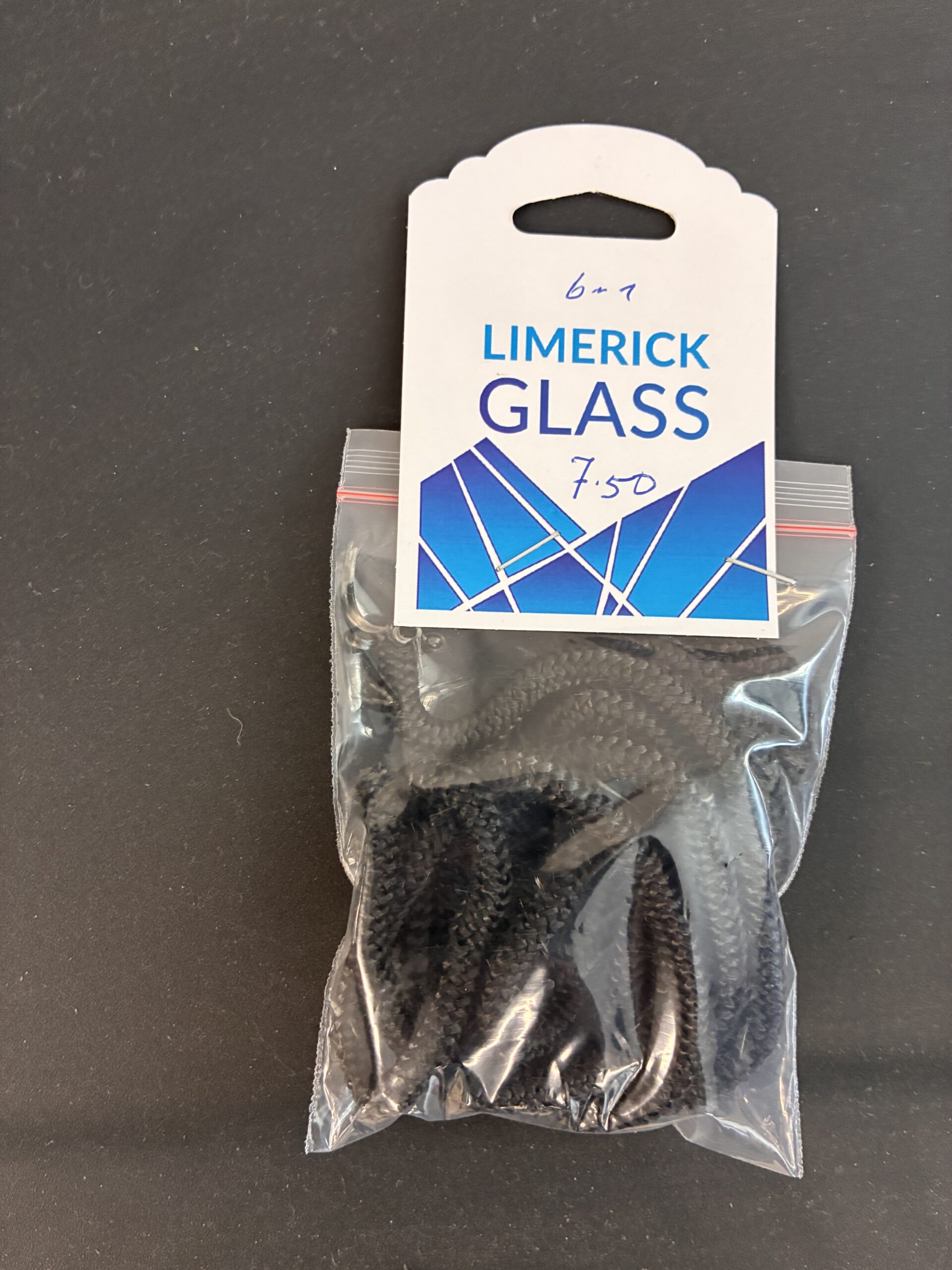 Stove Rope Seal - Black 6mm